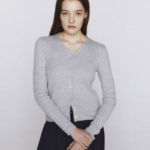 [지오다노] 여자 봄 가을 골지 브이넥 가디건 651635