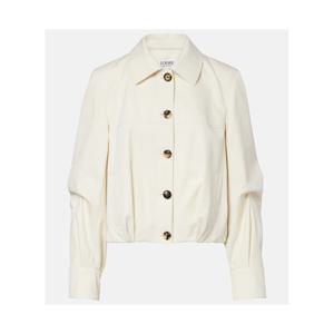 로에베 코튼 실크 블루종 재킷 P01166326