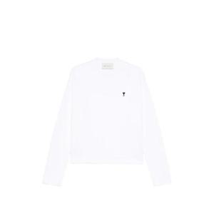 26SS 아미 CONTRASTED AMI DE COEUR 스웨트 셔츠 FSW766730100 TP572684502