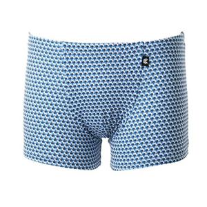 [와코루] 시원한 착용감 기하나염 남성 사각 드로즈팬티 (WMP2452 BU)