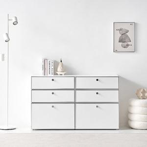 마레앤코 플럭스 1200 미드센츄리 6단서랍장 모듈가구