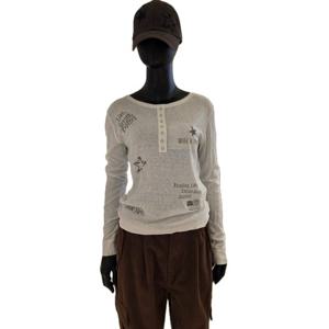 [지프](여전용)데끼 핸리넥 긴팔티셔츠(JR2TSF022)