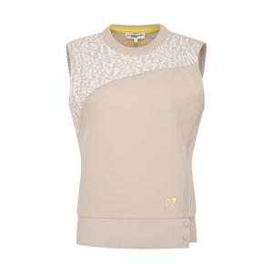 [마스터바니] 여성 사선 로고 레터링 베스트 421F1SV204_BG