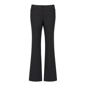 [마스터바니] 여성 사이드밴딩 백 로고 부츠컷 팬츠 421F1PT204_BK