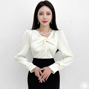 [금찌]금찌 주떼 꼬임 블라우스 ST8078B