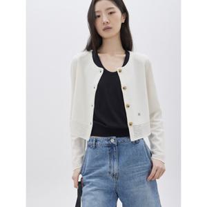 [쥬크]스카시 조직 블록 가디건 Z262KSL008