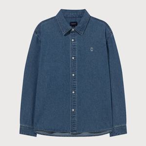 [커버낫]커버낫 C 로고 데님 셔츠 블루 CO2601SH41BL