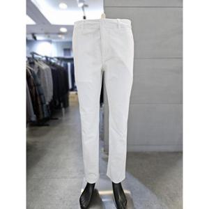 바쏘옴므 세이브존03 바쏘옴므 남자 청바지 화이트 워싱 테이퍼드 데님 팬츠 WSAQA1PN85A