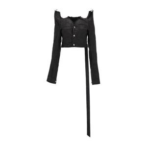 다크쉐도우바이릭오웬스 텍 트러커 데님 재킷 DS01F4713 DBK09