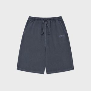 M 와키윌리반바지 CQK WA2602SO05DN 피그먼트 스웨트 숏팬츠 네이비