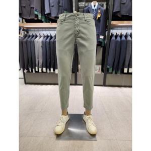 브렌우드 세이브존03 브렌우드 슬렌더핏 가먼트다잉 컬러 데님 BR-AQPDM26-621