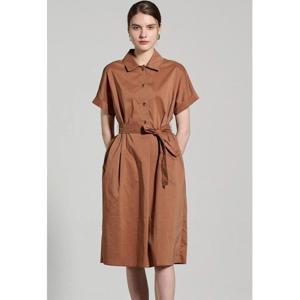 [올앤선드리]면혼방 스탠카라 튜닉 원피스 A5M3OJ671