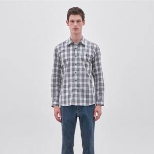 [웰메이드]코튼100 중체크 셔츠 MUENL5S2411