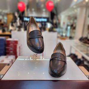 [허시파피]여성 발 편한 심플 4cm 몰드창 세미정장 로퍼 3fr405-