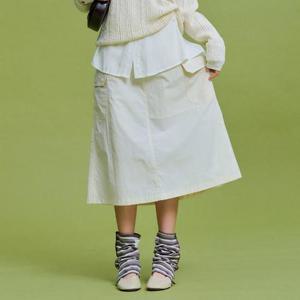 체이스컬트 동백01 여성 카고 밴딩 스커트 FBRG6271C0