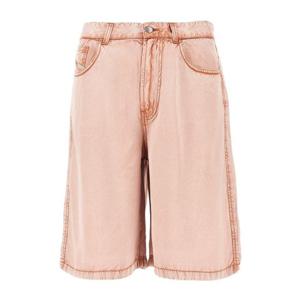 디젤 라이트 핑크 파이브 포켓 니 랭스 쇼츠 A23672 0JMCD 38W