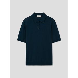 [로가디스] 레이온 혼방 레귤러 핏 반소매 칼라넥 스웨터  그린 (RY6351P51M)