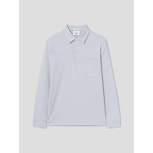 [갤럭시 라이프스타일] 코튼 혼방 솔리드 폴로  스카이 블루 (GC6141M02Q)