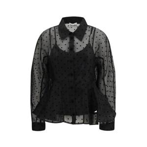 가니 블라우스 1111705 Black