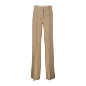 막스마라 하이웨이스트 밴드 리넨 팬츠 2611131243600 003