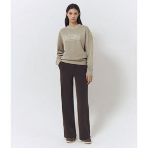 [지오다노] 여자  모달 스트레이트 마시멜로 밴딩팬츠 05416581