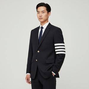 톰브라운 사선완장 클래식 남성 블레이져 자켓 MJC001A 06146 415