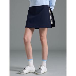 [빈폴골프]여성 사이드 테이프 스커트 반바지 - 네이비(BJ6325A10R)