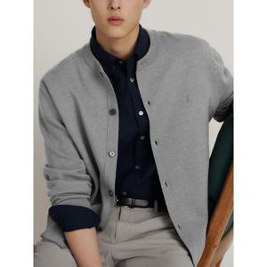 [신상5%OFF][빈폴멘] 베럴비 라운드 카디건 그레이 (BC625AC113)