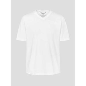 [신상5%OFF][빈폴멘] 기본 브이넥 반소매 티셔츠 화이트 (BC6242C401)