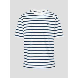 [신상5%OFF][빈폴멘] 싱글 스트라이프 반소매 티셔츠 아이보리 (BC6242C300)