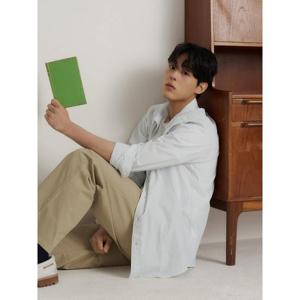 [신상5%OFF][빈폴멘] 변형 스트라이프 셔츠 라이트 그린 (BC6364C16L)