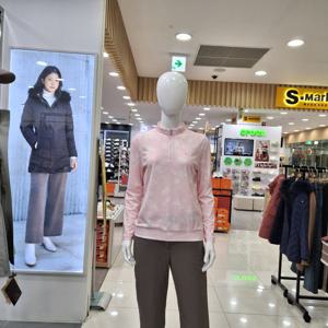 [피에이티]플라워 프리트 반집업 티셔츠  1M25435-1_US