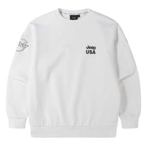 [지프]남여공용 USA 맨투맨(오프화이트)JR1TSU812OW