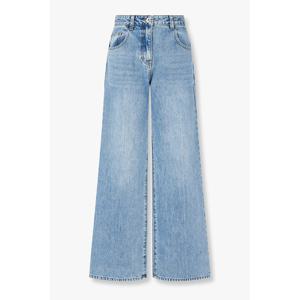 [보브] 프론트 라인 와이드 데님 팬츠 715615500340