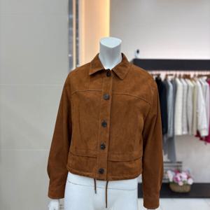 [아이잗바바]소프트 카라 레더 스트링 자켓 BR3A3LT111_JJ