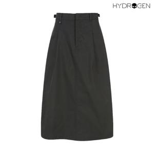 [하이드로겐] 여성 A라인 스커트 H21F1PC204_BK