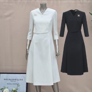 [미니멈]MD 하트넥 랩 원피스 MD MYBAWO3190 Z_CJ