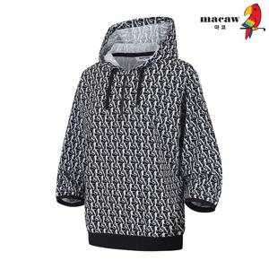 [마코] (여성)패턴프린트후드티셔츠_MPW1TH31