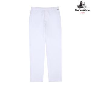 [블랙앤화이트] 남성 베이직 두잉 팬츠 5046GAWP_WHITE