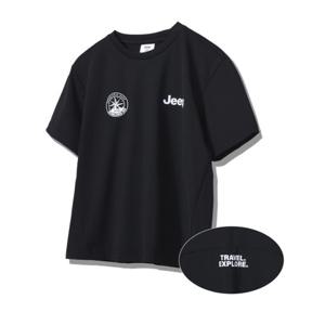 [JEEPKIDS(지프키즈)] 지프 나침판 기능성티셔츠 KP2TSU141BK