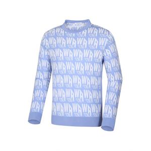 [와이드앵글] 남성 CO 모노그램 라운드 풀오버 WMP24K71B8