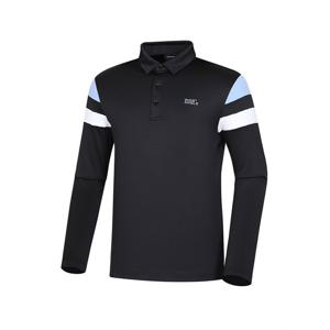 [와이드앵글] 남성 CO 슬리브 컬러블럭 폴로 티 WMP24272Z1