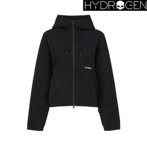 [하이드로겐] 세일 여성 봄 숏기장 트레이닝 후드집업 H21D3FM303 BK