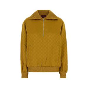 26SS 구찌 Mustard viscose blend 폴로 셔츠 853533XJGSE2003 TP573125909