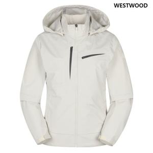 [웨스트우드] 여성 솔리드 3L 방수 방풍 바람막이 자켓 WO1WTJW214