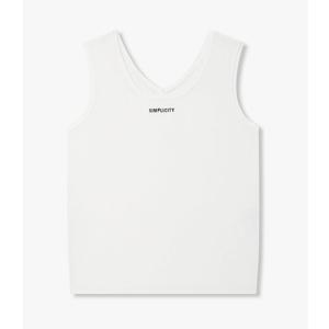 [보브] 레터링 슬리브리스 니트 풀오버 715625000301