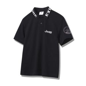 [JEEPKIDS(지프키즈)] 요꼬나염 피케 반팔티 KP2TSU701BK