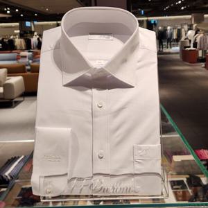 듀퐁셔츠 SE6SM11LS161SWH  착용감이 편한 스트레치 일반 핏 셔츠 (선물추천)