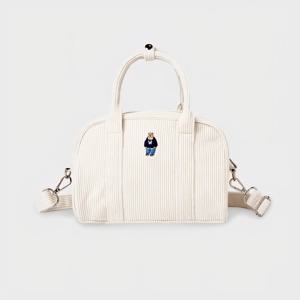 [후아유]여성 Corduroy Boston Tote Bag WHBGF4T24_DG