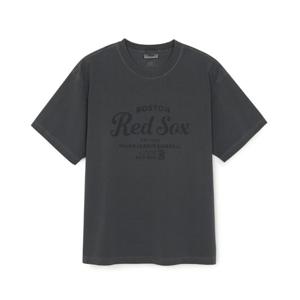 [MLB] (3ATSV1363-43CGD) 빈티지 워싱 레터그래픽 반팔 티셔츠